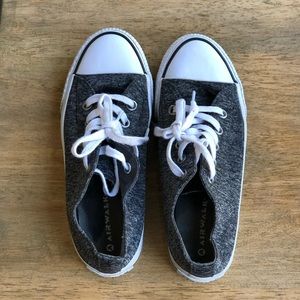 Airwalk - converse style sneaker-Heathered gray 🍋